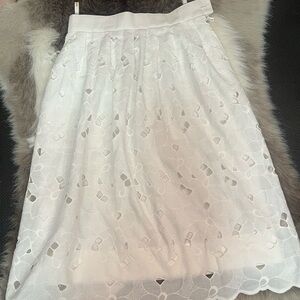 Vintage Lace‎ Cutout Skirt 26 Inch Waist
